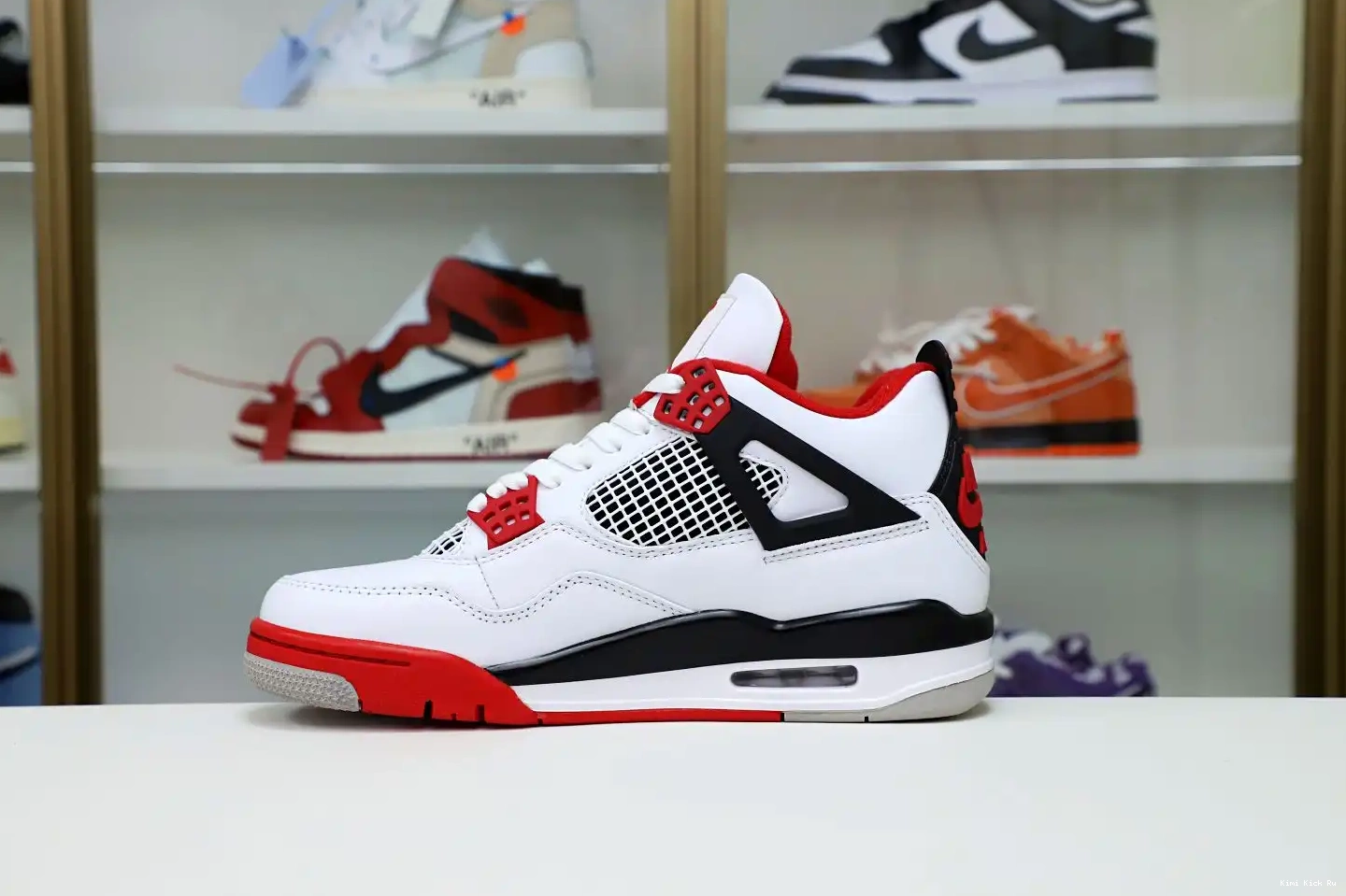 RETRO 4 RED' 'FIRE JORDAN 2012 Kimikick AIR 0728
